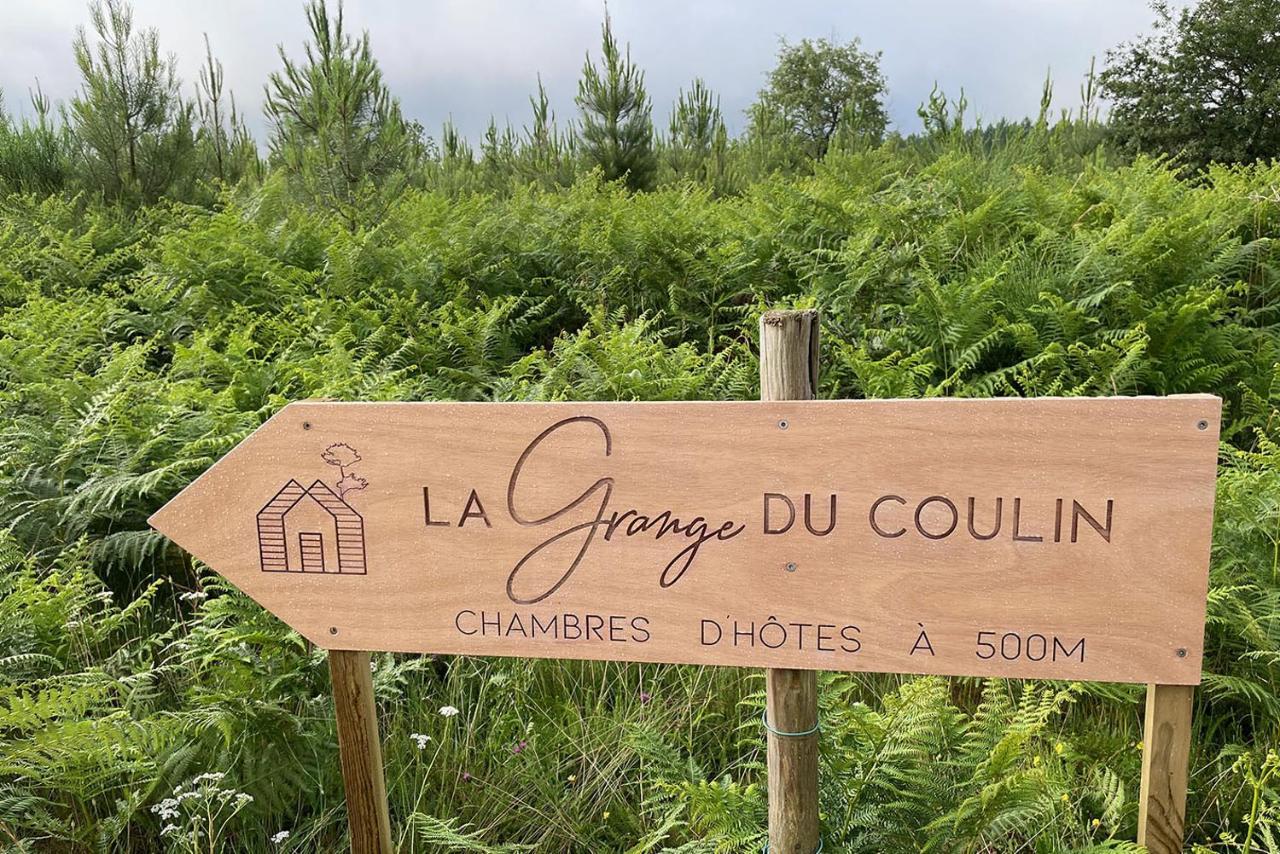 La Grange Du Coulin Hotel Onesse-et-Laharie Bagian luar foto